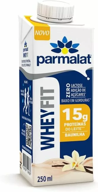 Bebida láctea de whey protein da Parmalat. Fonte da imagem: site oficial da marca.