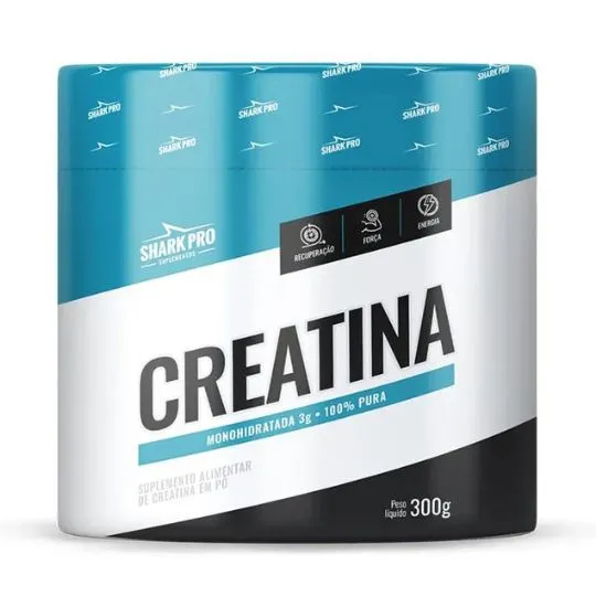 Creatina Monohidratada Shark Pro. Imagem: site oficial da marca