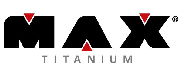 Logo Max Titanium. Imagem retirada do site da Max Titanium.