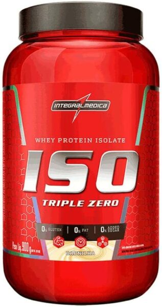 Whey Iso Triple Zero, 900g sabor Baunilha. Imagem: Amazon