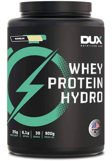 Whey isolado e hidrolisado da Dux. Fonta da imagem: Amazon